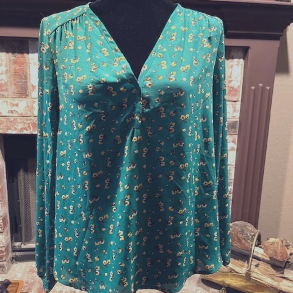 Green Spring Blouse